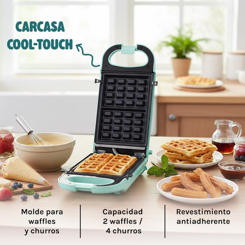 Máquina para Waffles y...