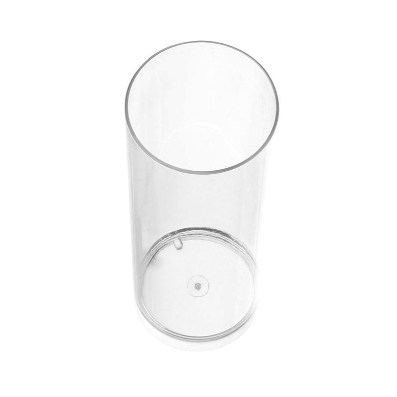 Vaso whisky alto 350ml transparente Policsan Rinox resistente elegante bar restaurante copas tragos cristalería hogar Chile