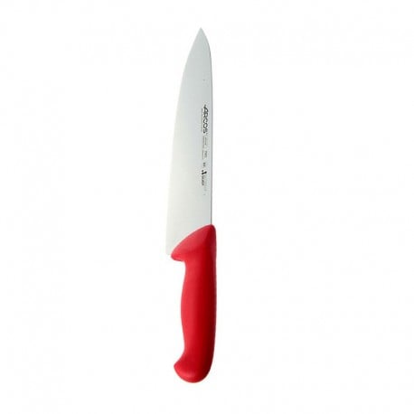 Cuchillo Medio Golpe Rojo 25cm Arcos