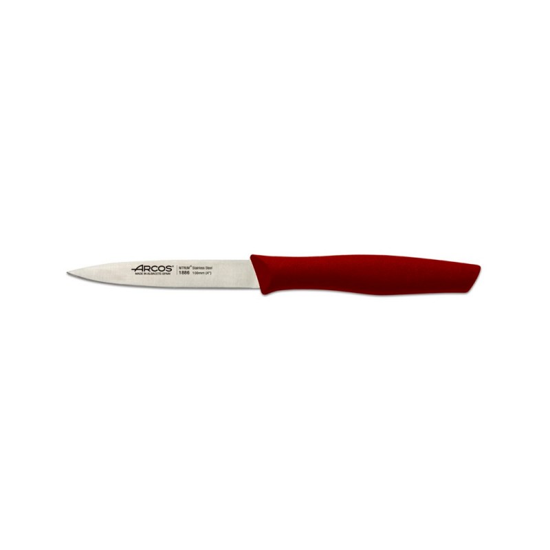 Cuchillo Mondador Mango Rojo 10cm Nova 188622 Arcos