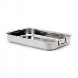 Asadera 40X28X5.6Cm Acero Inoxidable Lacor