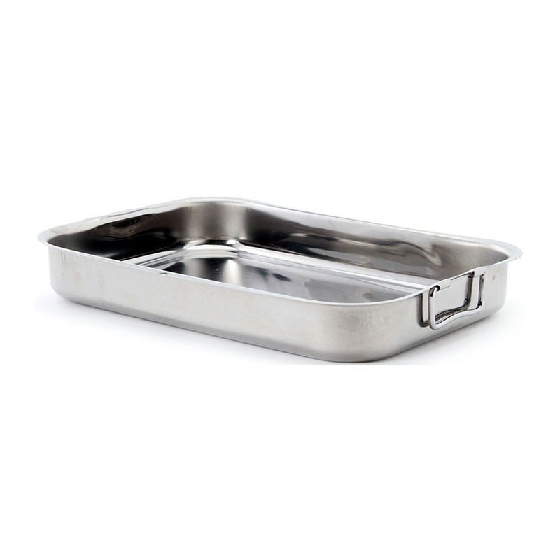 Asadera 40x28x5.6cm Acero...