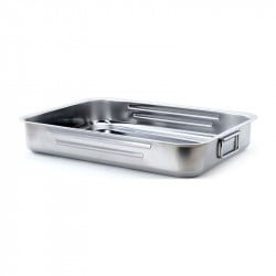 Asadera 50X36X8.5Cm Acero Inoxidable 61550 Lacor