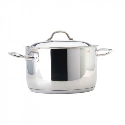 Olla Con Asas Y Tapa 6.5Lts 24X15Cm 72124 Lacor