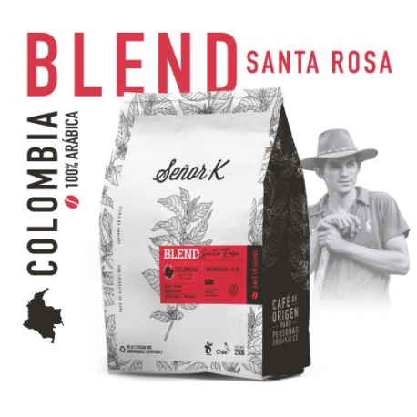 Café Molido Blend Santa Rosa 250gr Señor K