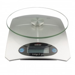 Pesa Sobremesa Cristal 5Kg/1Gr 61725 Lacor