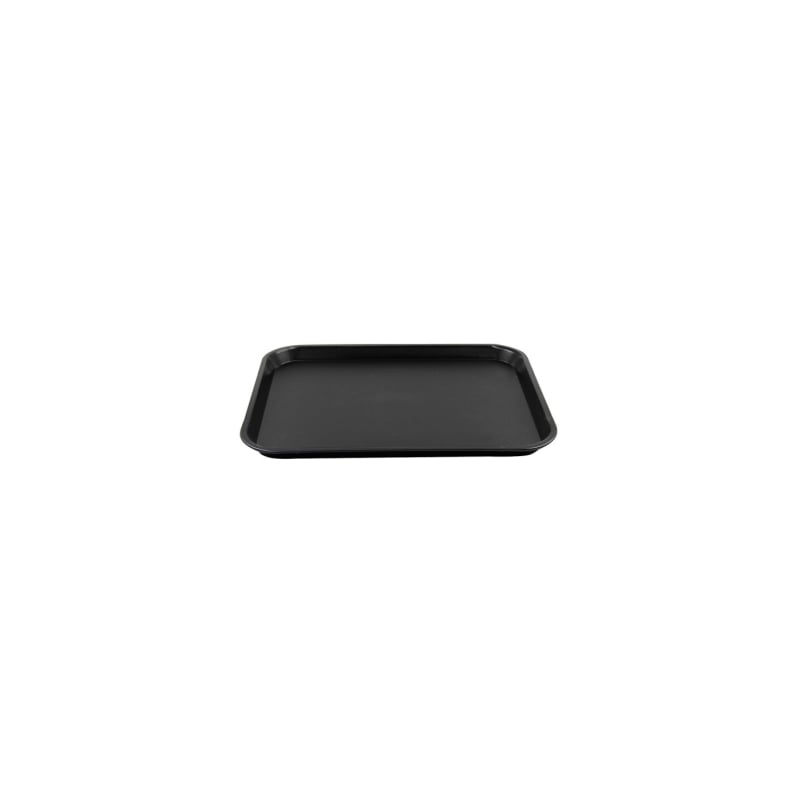 Bandeja rectangular negra antideslizante 18 45X36 cm Vista Global  VG23641-10