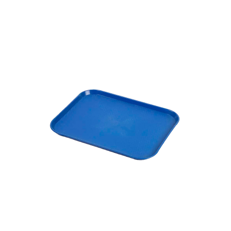 Bandeja Autoservicio Plástico Rectangular Azul 45x35cm Rinox