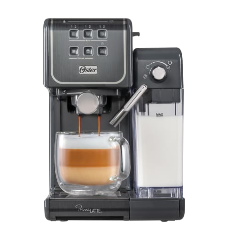 Cafetera Prima Latte Touch Gris Oster