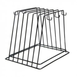 Rack Porta Bandejas Y Tablas Negro Winco