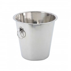 Balde Champagne Con Argollas Inoxidable Wb-4 Winco