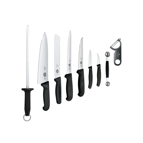 Set 9 Cuchillos Enrollable Para Chef Victorinox