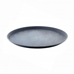 Bandeja Redonda Antideslizante 40.5Cm 1600Ct Negra Cambro