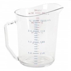Jarro Medida 1.0Lt Transparente Cambro