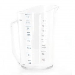 Jarro Medida 4Lts Transparente 400Mccw Cambro