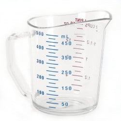 Jarro Medida Transparente 0,5Lt 50Mccw135 Cambro