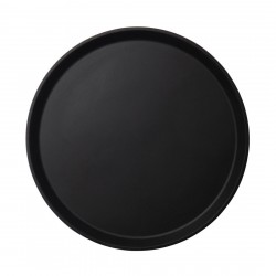 Bandeja Redonda Ant 35.5Cm 1400Ct Negra Cambro