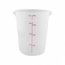 Recipiente Redondo Transparente 7.6Lt Cambro