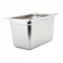 Fuente Gn1/4 26.5X16.2X15Cm Acero Inoxidable Qtr