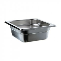 Fuente Gn1/6 17.6X16.2X6.5Cm Acero Inoxidable Qtr
