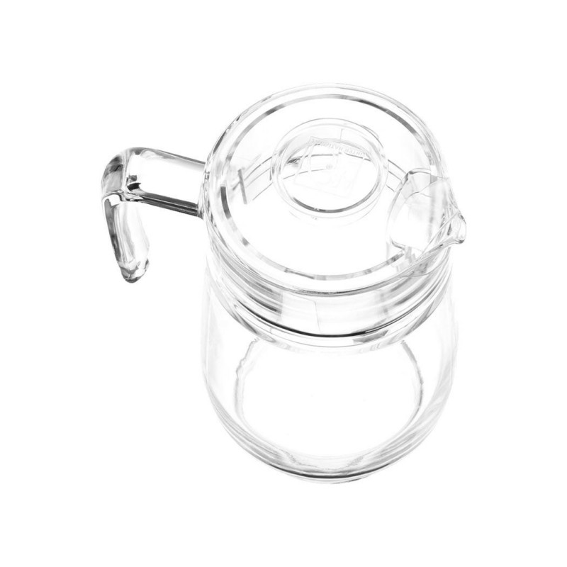 Jarro 1.6lts Tivoli Luminarc vidrio transparente con tapa, ideal para servir bebidas frías en Chile.