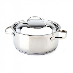 Cacerola Con Tapa 2.5Lts 20X8.5Cm Basic 32020 Lacor