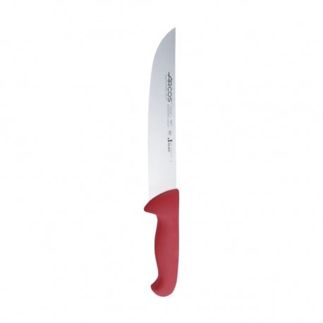 Cuchillo Carnicero 20cm Rojo Arcos