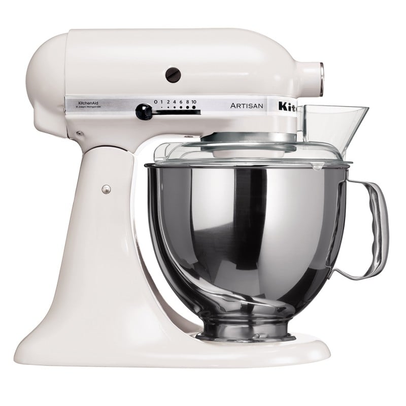 Batidora KitchenAid blanca...