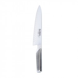 Cuchillo Medio Golpe Fluted 20Cm Global