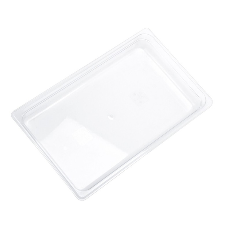 Fuente GN 1/1 Cambro policarbonato 6.5cm, ideal gastronomía y cocina profesional. Resistente y transparente.
