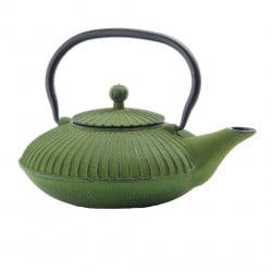 Tetera Hierro Fundido 0.78L Oriental Verde Ibili