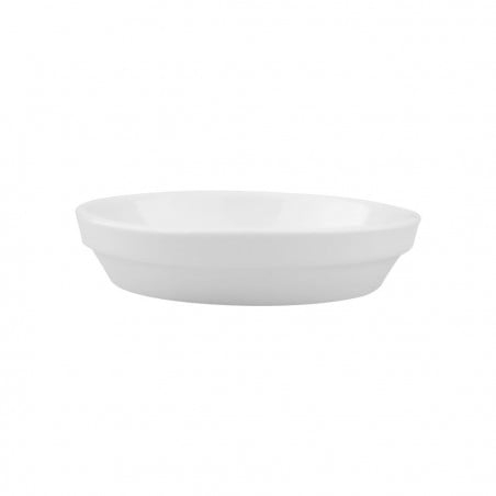 Platillo Mantequilla 8cm TH Banket Wolfen, menaje de cocina, loza blanca, diseño elegante para tu mesa.