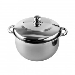 Cacerola De Acero Inoxidable 9,5 Lt 30X14 Cm Dussel