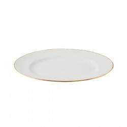 Azafate Ovalado 35Cm  Filete Oro Limoges