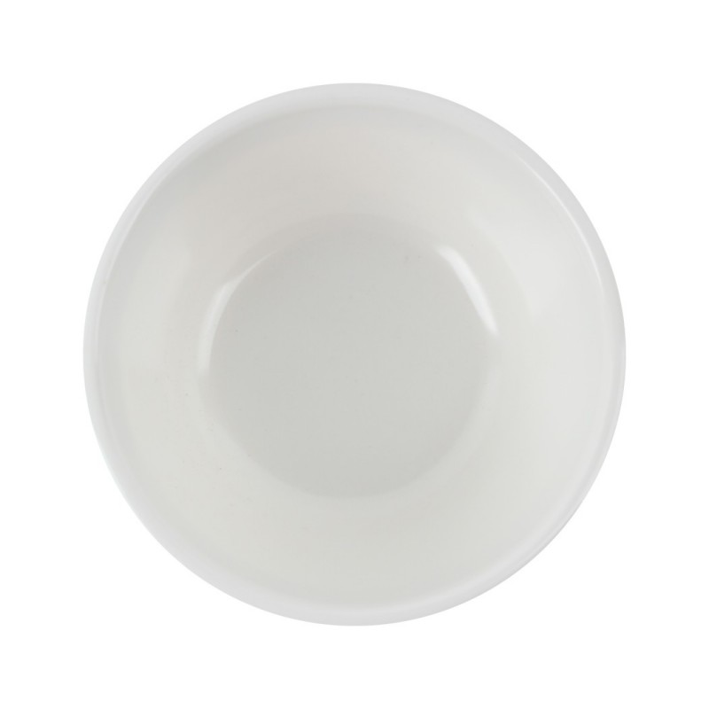Compotera Melamina Blanca 11cm Efay. Bowl para postres, resistente y elegante. Vajilla para hogar y restaurantes.