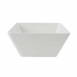 Bowl Cuadrado Melamina Blanco 18Cm Efay