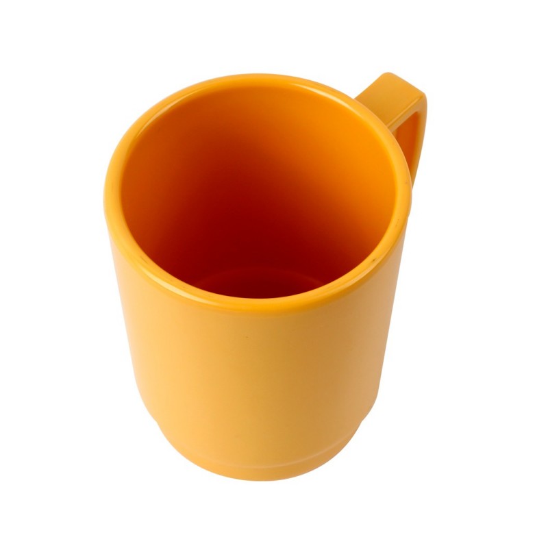 Tazón Melamina Amarillo 360ml Efay resistente y duradero ideal para uso diario