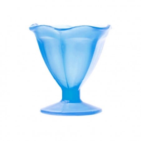 Copa Helado Ondulada San Azul Rinox, ideal para postres y helados. Diseño elegante y moderno.