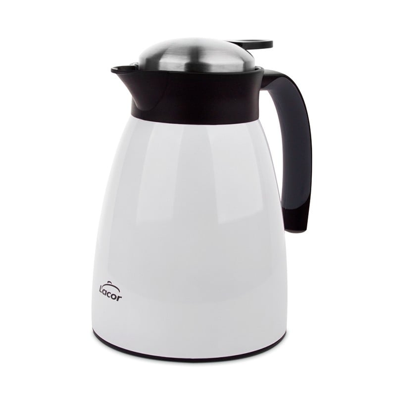 Jarra Termo Blanca 1lt Lacor