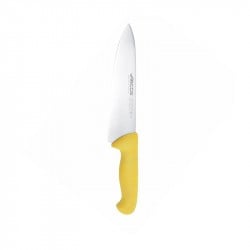 Cuchillo Medio Golpe Mango Amarillo 20Cm 292100 Arcos