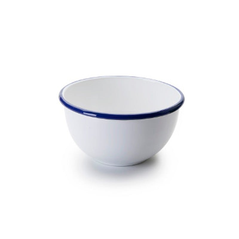 Bowl Acero Esmaltado Blanco...