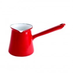 Cafetera Turca 0,5Lt Acero Esmaltado Rojo Ibili