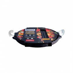 Plancha Fierro Redonda Con Asas De Alambre 31Cm Dussel