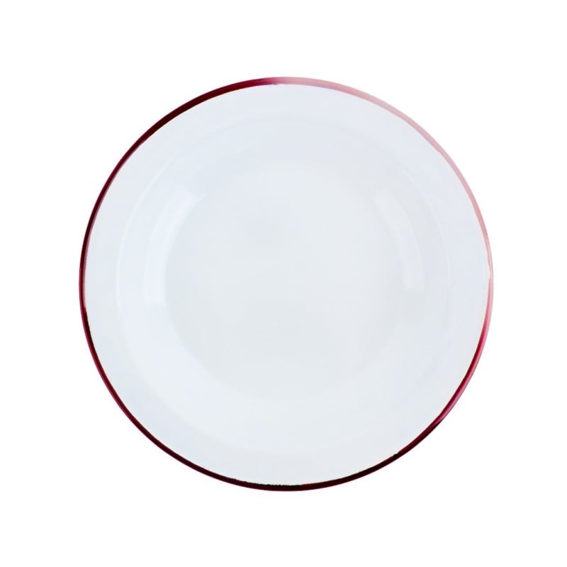 Plato Hondo Acero Esmaltado...