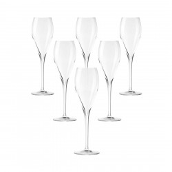Set De 6 Copas Flauta 20Cl Atelier Luigi Bormioli