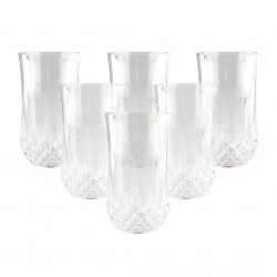 Set De 6 Vasos Whisky Alto 36Cl Longchamp Eclat