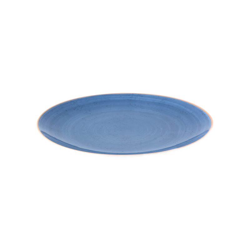 Plato Bajo 27cm Terra Azul...