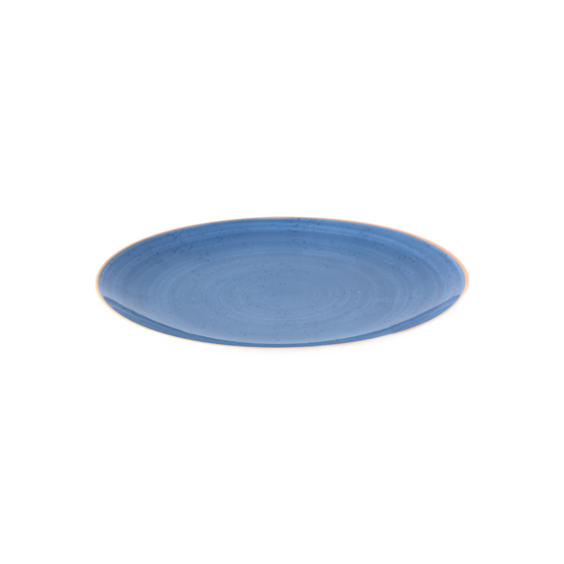 Plato Bajo 24cm Terra Azul...