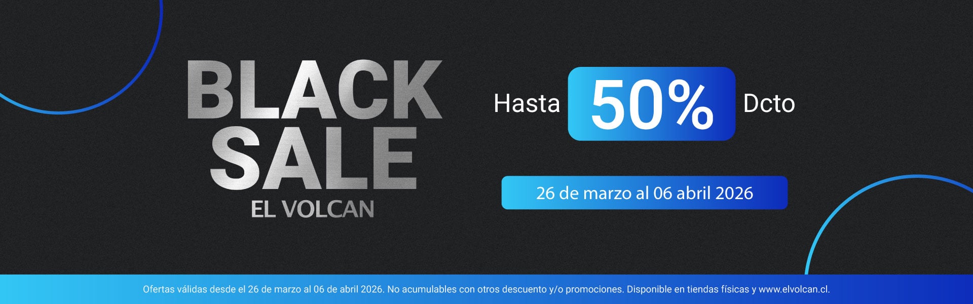 Black Sale EL VOLCAN