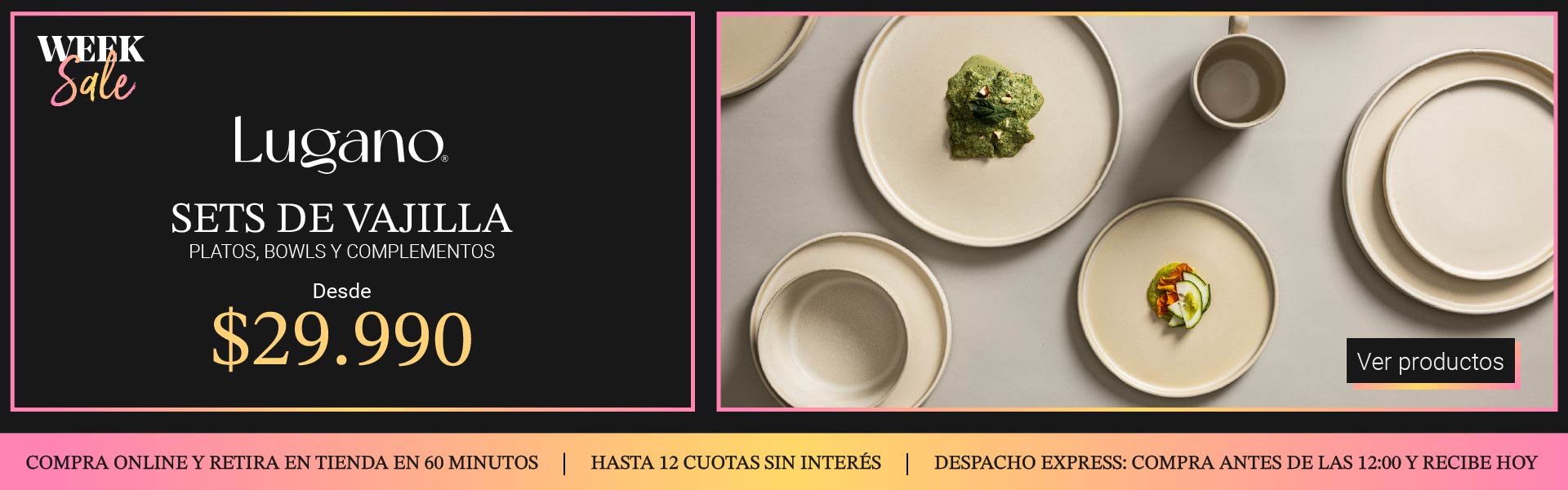Sets de vajilla
